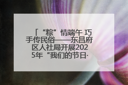 “粽”情端午 巧手传民俗——东昌府区人社局开展2025年“我们的节日·端午”包粽子活动