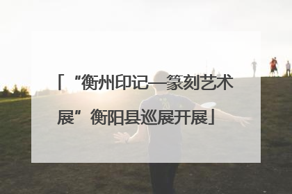 “衡州印记—篆刻艺术展”衡阳县巡展开展