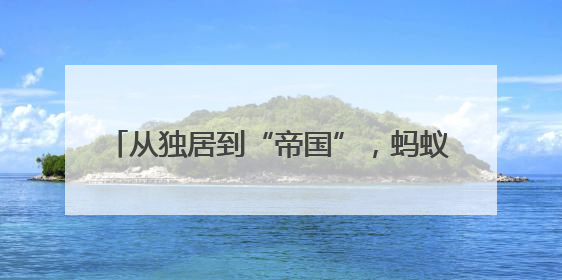 从独居到“帝国”，蚂蚁如何用1.6亿年实现