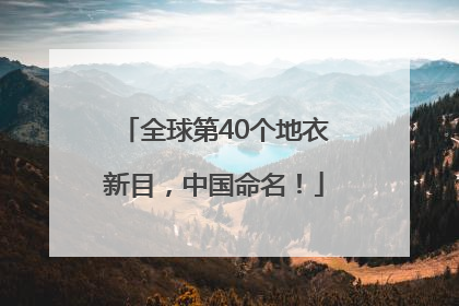 全球第40个地衣新目，中国命名！