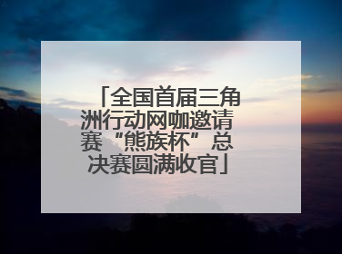全国首届三角洲行动网咖邀请赛“熊族杯”总决赛圆满收官