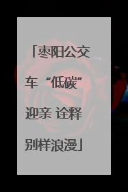 枣阳公交车“低碳”迎亲 诠释别样浪漫