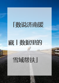 数说济南援藏丨数据里的雪域帮扶