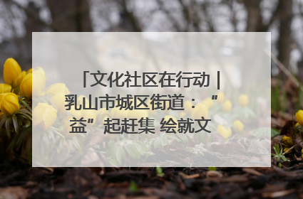 文化社区在行动｜乳山市城区街道：“益”起赶集 绘就文化社区新图景