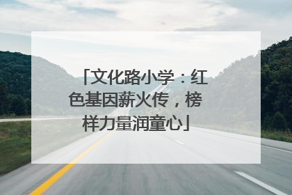 文化路小学：红色基因薪火传，榜样力量润童心