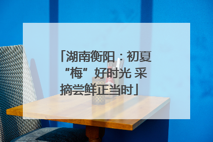 湖南衡阳：初夏“梅”好时光 采摘尝鲜正当时