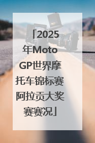 2025年MotoGP世界摩托车锦标赛阿拉贡大奖赛赛况