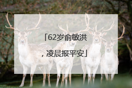 62岁俞敏洪，凌晨报平安